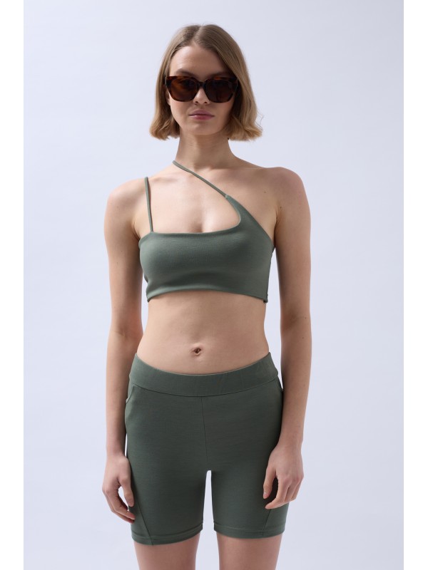 Çapraz Askı Bra 52254001-Haki