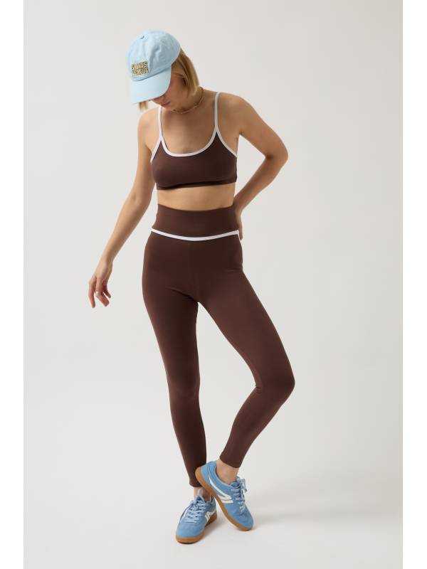 Biye Detaylı Askılı Bra 52254004-Kahverengi