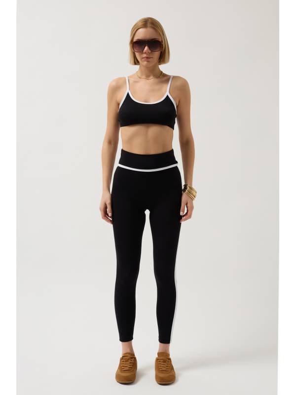 Biye Detaylı Askılı Bra 52254004-Siyah