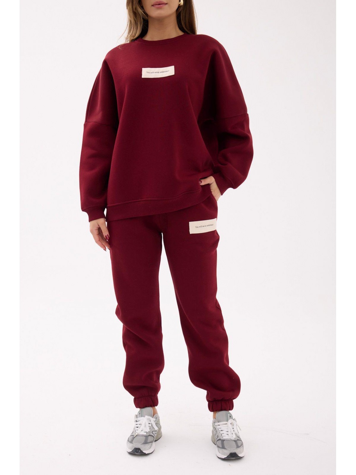 6710 EŞOFMAN TAKIM-BORDO