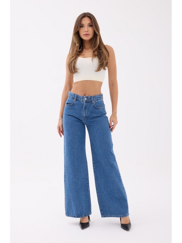 7504 KOT PANTOLON-MAVİ