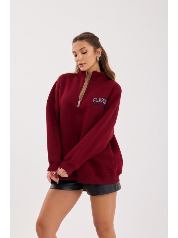 7526 SWEAT-BORDO