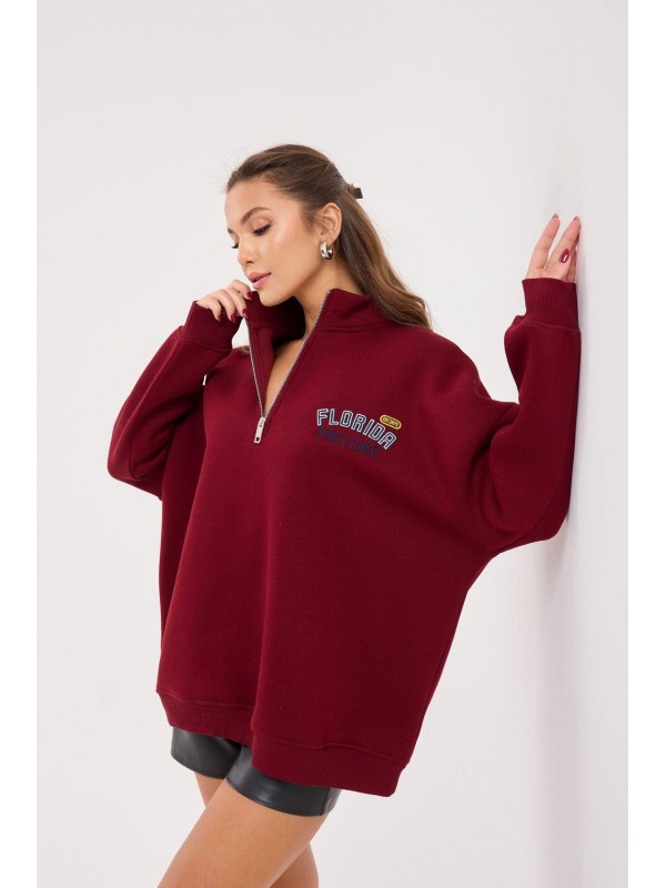 7526 SWEAT-BORDO