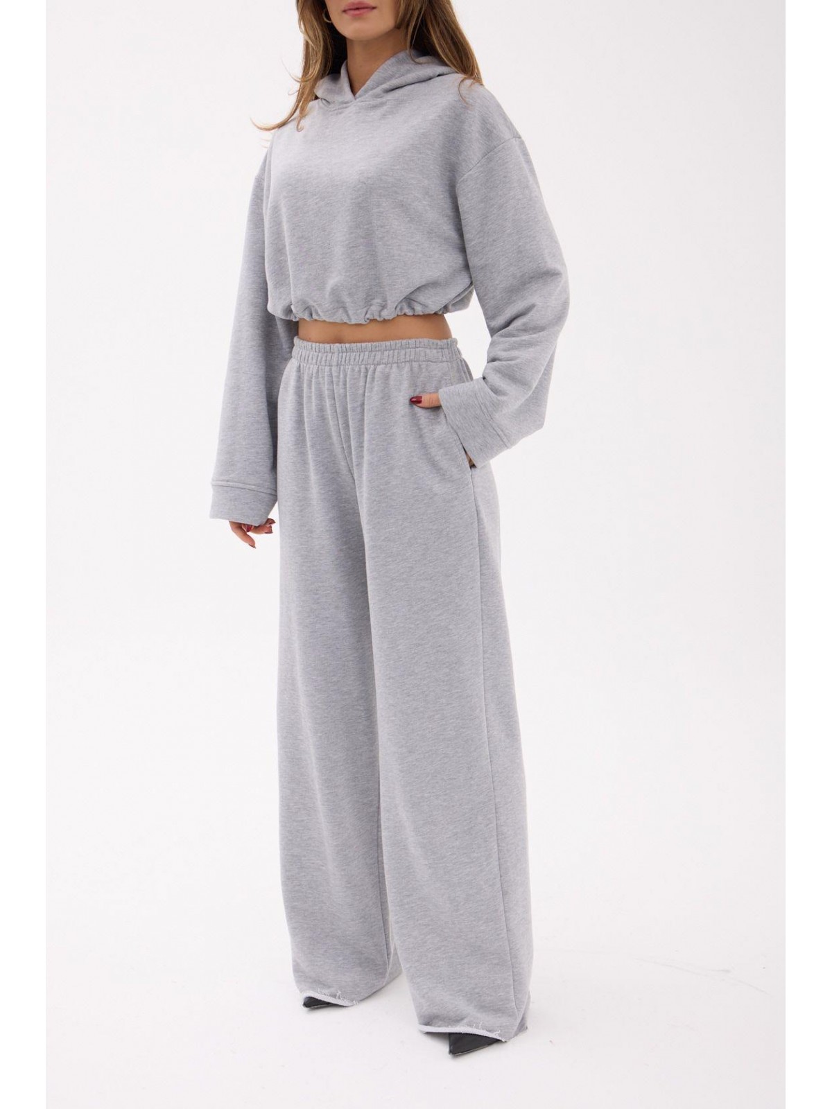 7533 EŞOFMAN TAKIM-GRİ MELANJ