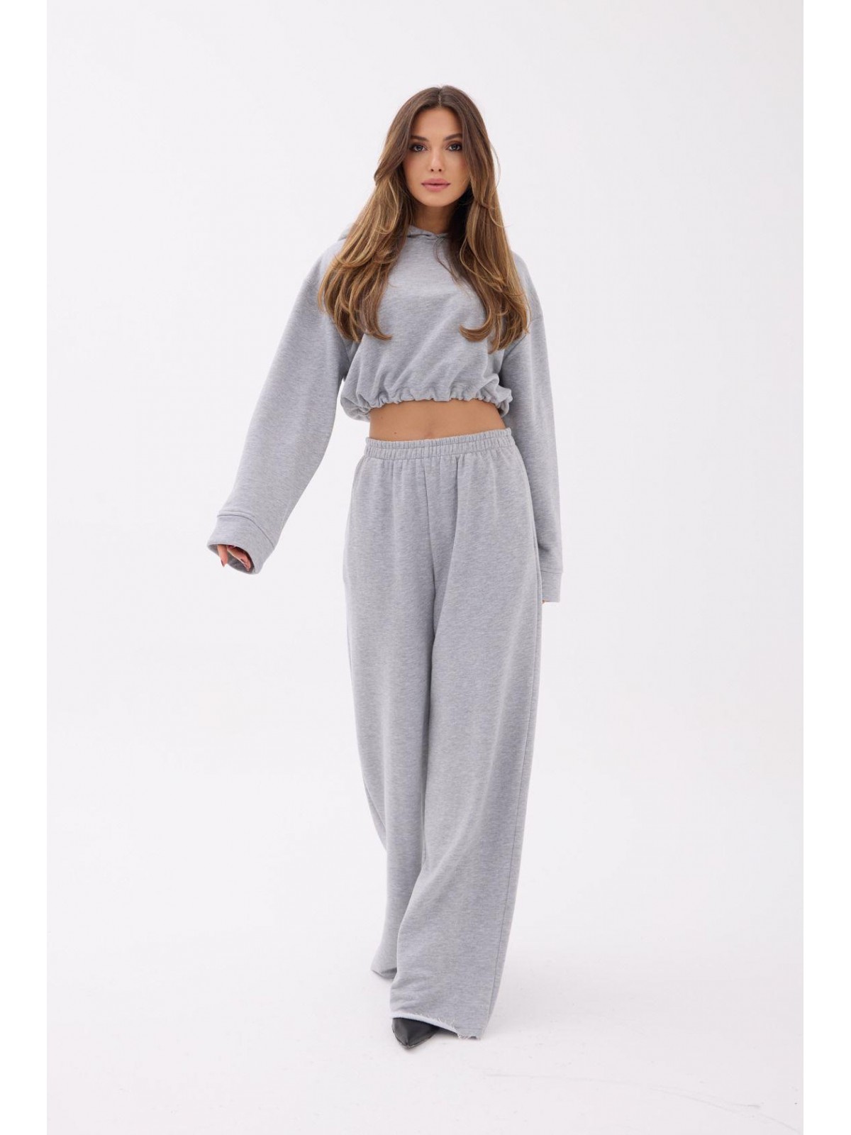 7533 EŞOFMAN TAKIM-GRİ MELANJ