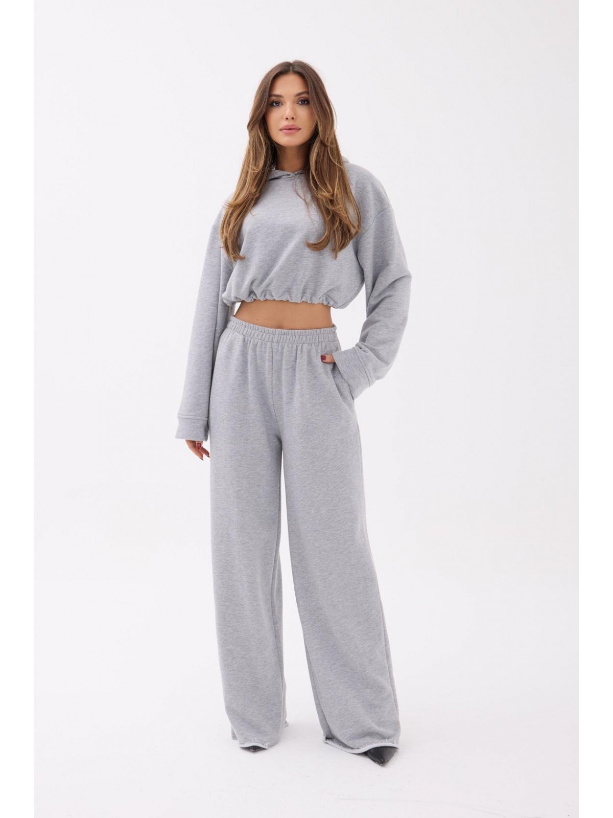 7533 EŞOFMAN TAKIM-GRİ MELANJ