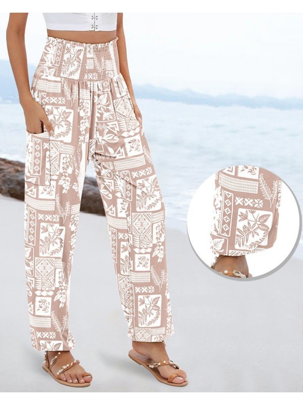 Kadın Desenli Süprem Pantolon , 27211