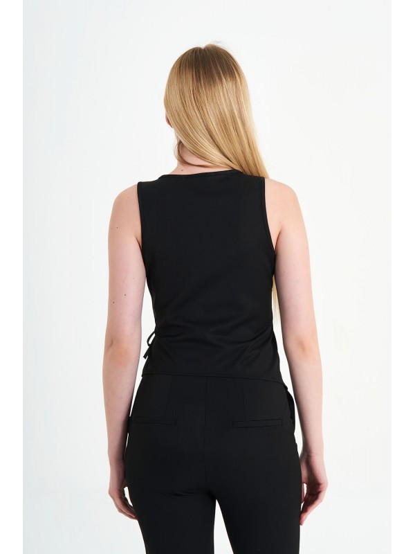 060291 ÇAPRAZ BAĞLAMALI BLUZ