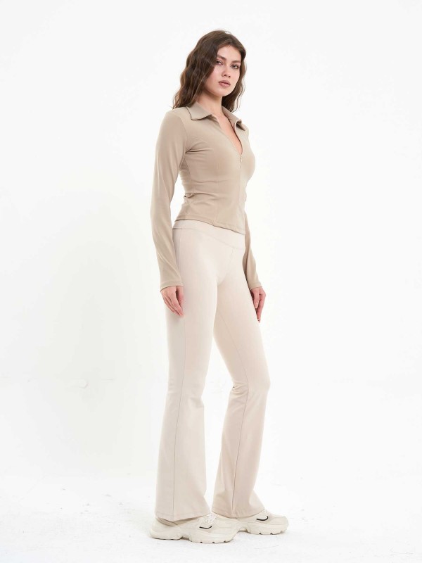 071793 Cupra Modal Polo Yaka Bluz