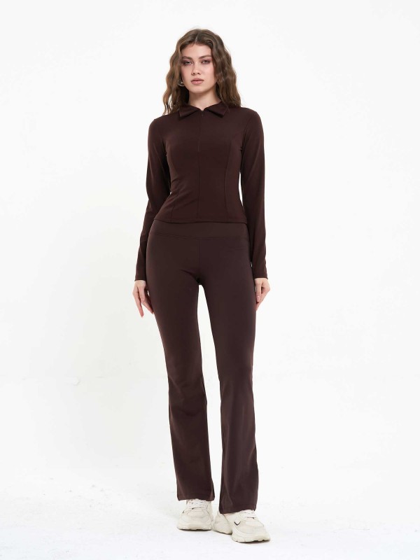 071793 Cupra Modal Polo Yaka Bluz