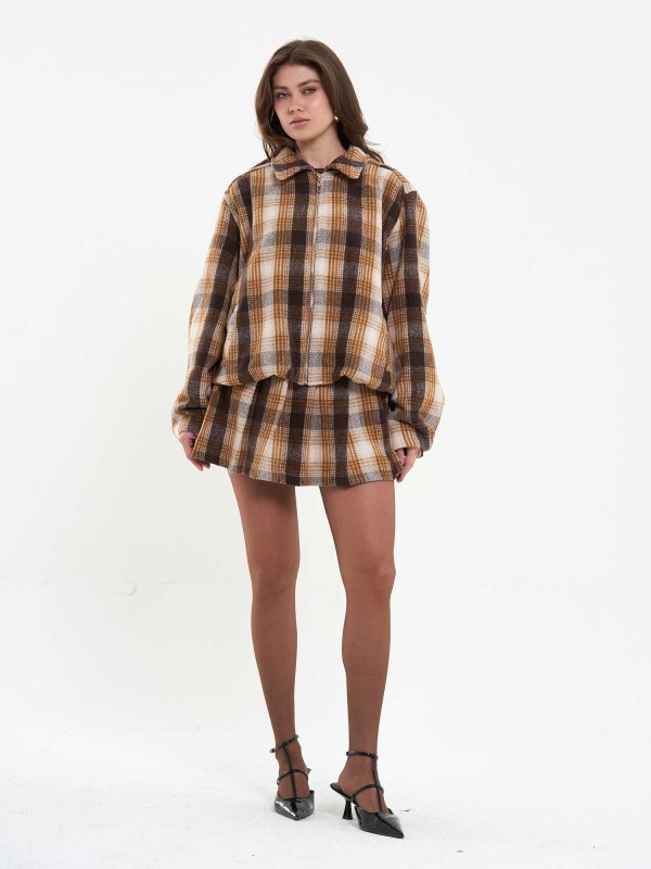 160851 Ekose Bomber Ceket