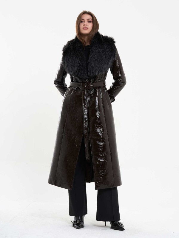 170505 Kürklü Pu Deri Kaban