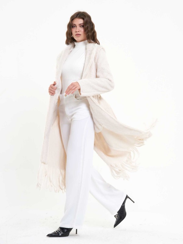 170510 Etek Ucu Saçaklı Kaban