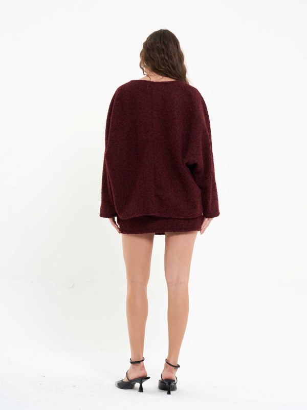 220595 Önü Bağlamalı Etek Takım