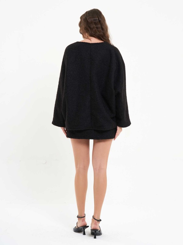 220595 Önü Bağlamalı Etek Takım