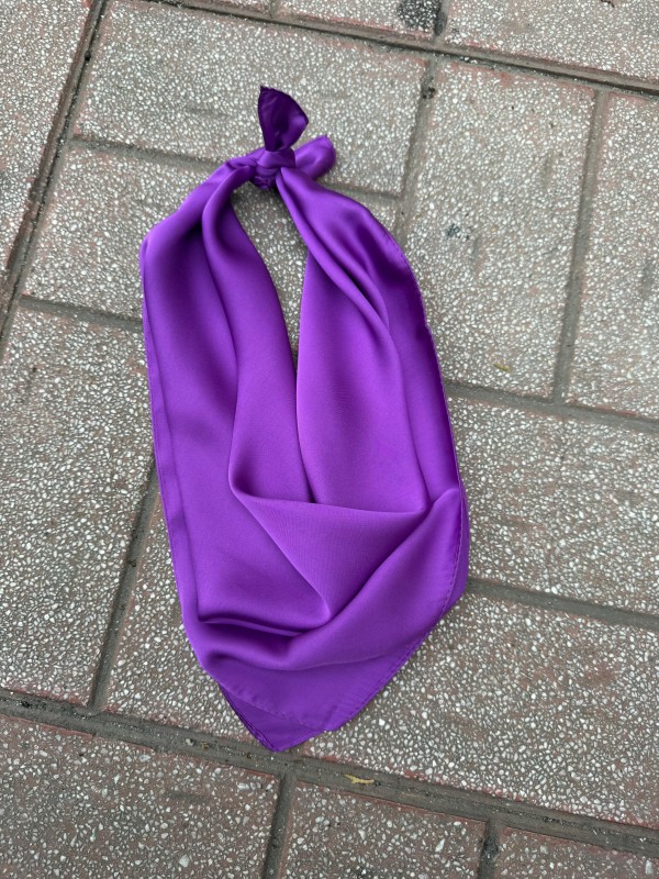 13731 Mor Saten Fular