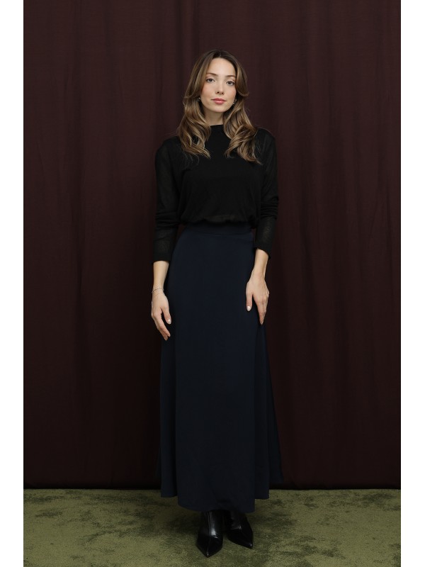 Kadın Gizli Fermuarlı Açılmlı Etek - 18264ETK