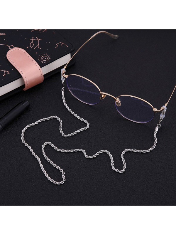 Toptan X-Lady moda yeni burgu tasarım güneş gözlüğü askısı kadınlar ve erkekler için gümüş renk