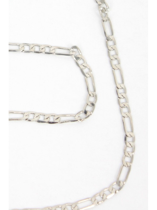 Toptan Kadın Gözlük Zinciri Şavin Fairy İnce Örgü Silver