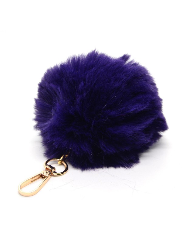 Toptan Mor Renk Peluş Anahtarlık 841